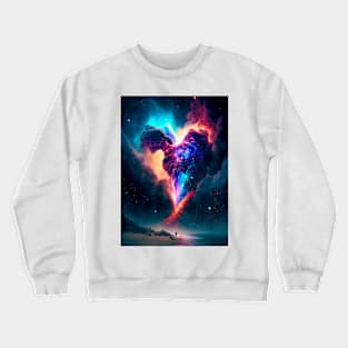 Chaotic Enchantment: Universe's Magic Crewneck Sweatshirt